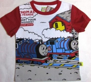 футболка с Томасом ― Максимка - красивая детская одежда оптом и в розницу.