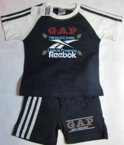 GAP футболка+шорти ― Максимка - красивий дитячий одяг оптом та в роздріб.