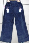 corduroy pants with flowers
