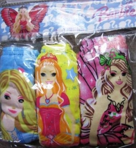 трусики Barbie 3 штуки ― Максимка - красивий дитячий одяг оптом та в роздріб.