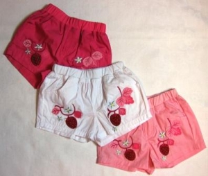 shorts with strawberry ― Maksimka - quality children's clothing.
