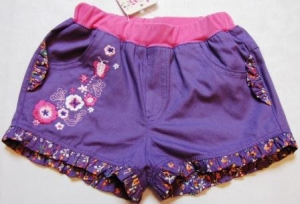 шорти фіолетові ― Максимка - красивий дитячий одяг оптом та в роздріб.